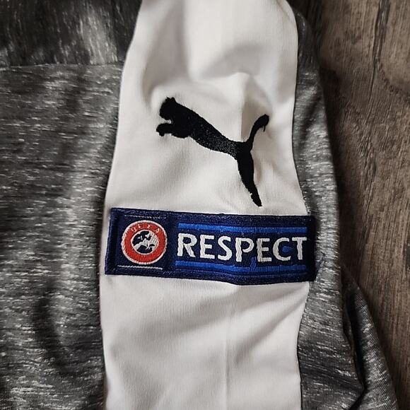 BVB Grey Marco Reus Puma Third Jersey Large 2017/18 Authentic Dortmund Size M - Picture 4 of 5